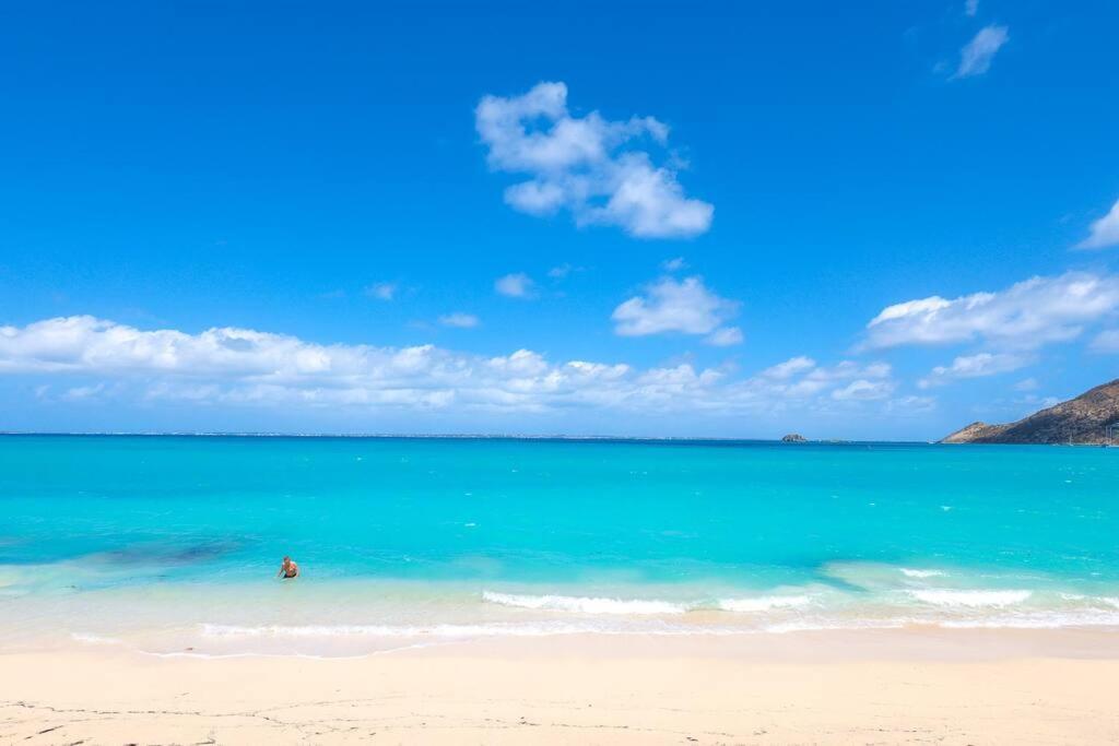 Watalibi - Beachfront Apartment Grand-Case Bagian luar foto