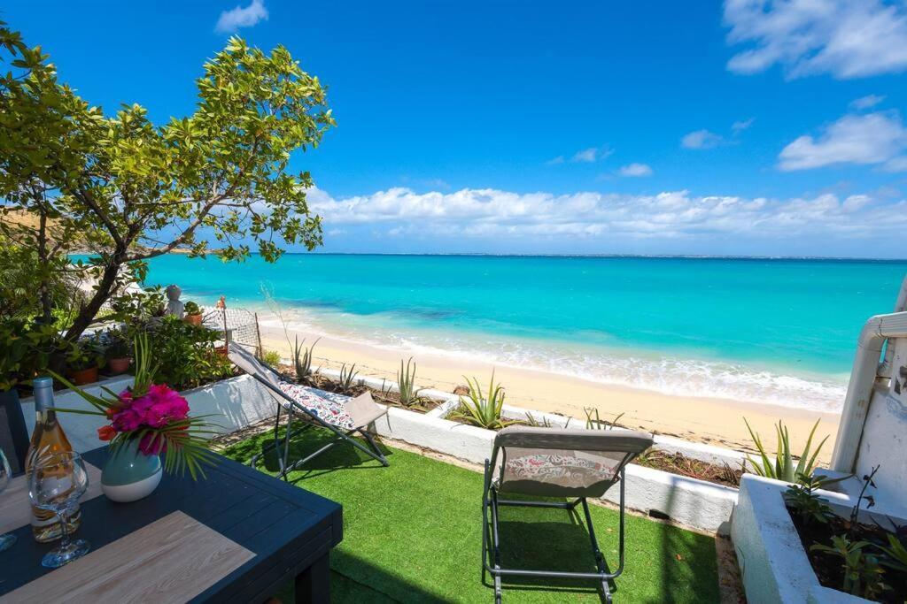 Watalibi - Beachfront Apartment Grand-Case Bagian luar foto